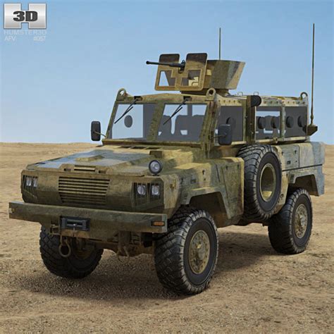 Rg 31 Nyala 3d Model Military On Hum3d