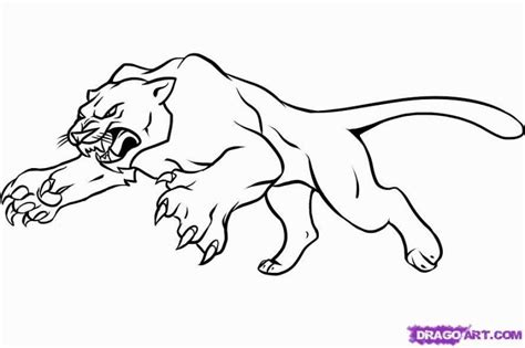 panther coloring pages black panther drawing black cat tattoos