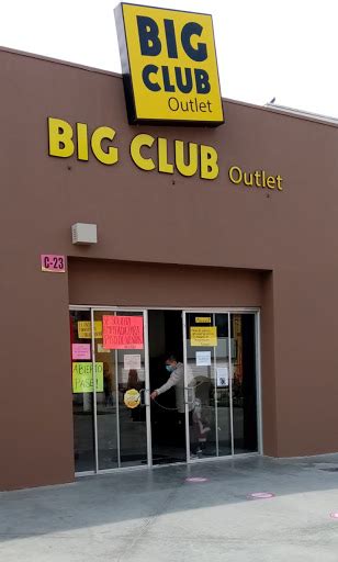 big club outlet plaza la pajarita tienda de venta directa al publico