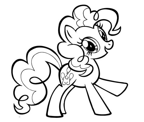 pony coloring pages pinkie pie  rainbow dash