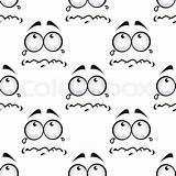 Crying Eyes Cartoon Characters Face Pattern Miserable Faces Vector Tears Seamless Drawing Comics Fabric Stock Shutterstock Getdrawings Preview Vectors Wrapping sketch template
