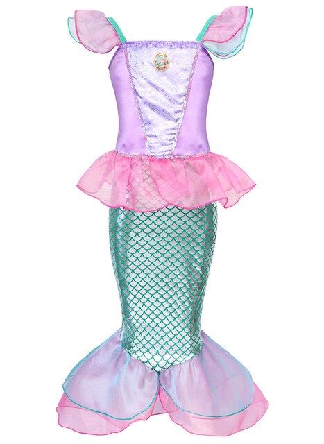 amzbarley little mermaid princess dress up ariel costume girls birthday