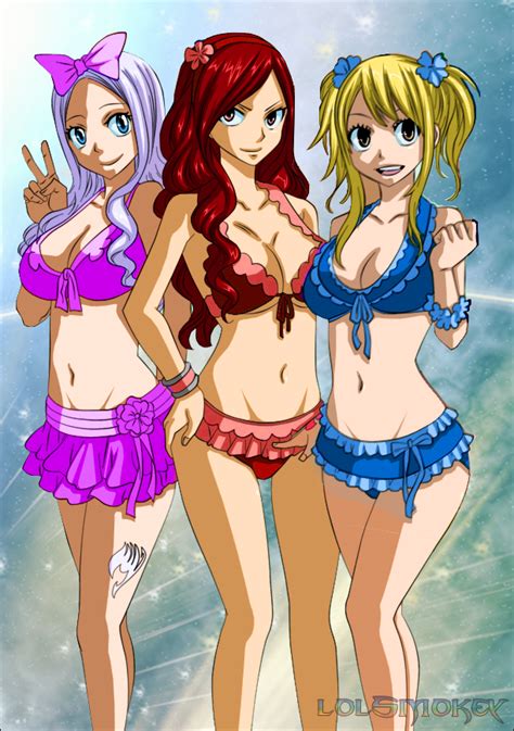 sexiest fairy tail girls anime y personajes sexys fan