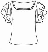 Kleidung Ausdrucken Ausmalen Ropa Websincloud sketch template