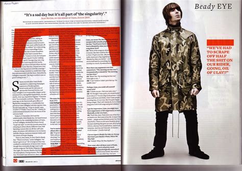 lucy terrell  media studies coursework  magazine double page