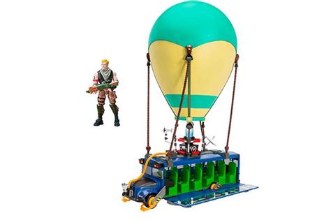 fortnite battle bus deluxe features inflatable balloon  lights