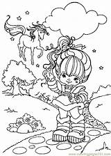 Coloring Pages Rainbow Brite 999 Color Fantastic Kids Bright Printable Cartoon Sheets Colouring Print Adult Childhood Book Back Character Memories sketch template