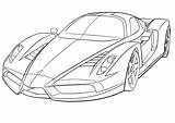 Ferrari Coloring Enzo Pages Car Printable Race Cars Visit Deviantart Sheets Books Print sketch template