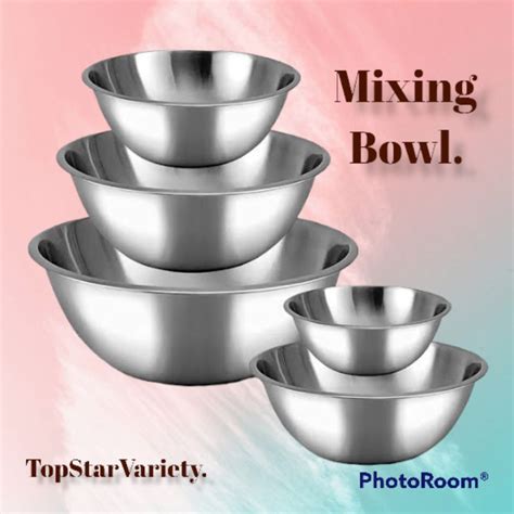stainless steel mixing bowl cmcmcmcm shopee philippines