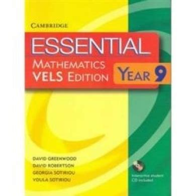 essential mathematics vels edition year  pack  student book