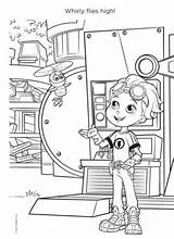 Rusty Rivets Whirly sketch template