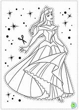 Aurore Princesse Princesa Dinokids Adormecida Bela Everfreecoloring Frozen sketch template