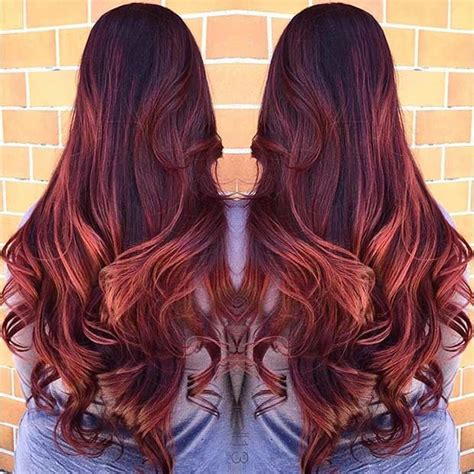 21 Amazing Dark Red Hair Color Ideas Page 2 Of 2 Stayglam