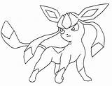 Coloring Glaceon Pages Para Printable Getcolorings Color sketch template
