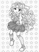 Pages Coloring Moxie Printable Girls Girlz sketch template