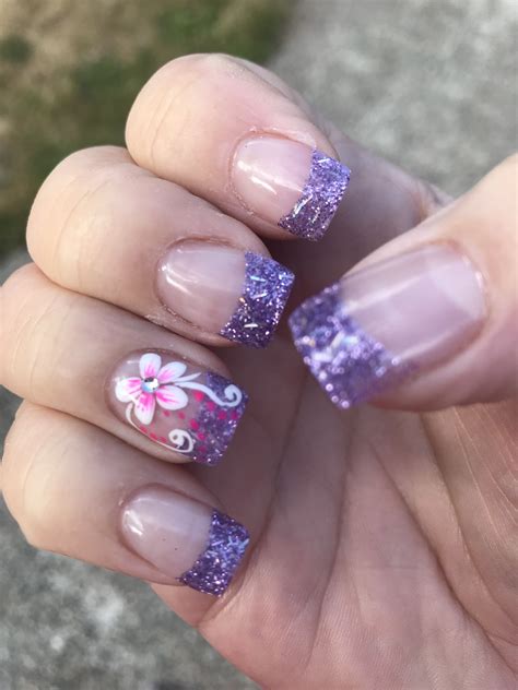 pretty spring nails created  nina  ninas nails  belfair wa