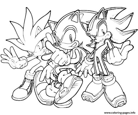 sonic team coloring page printable