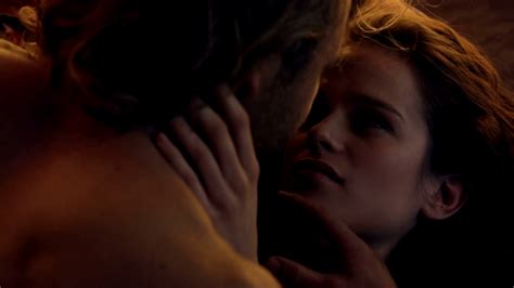 Image Sibyl And Gannicus Make Love Png Spartacus Wiki