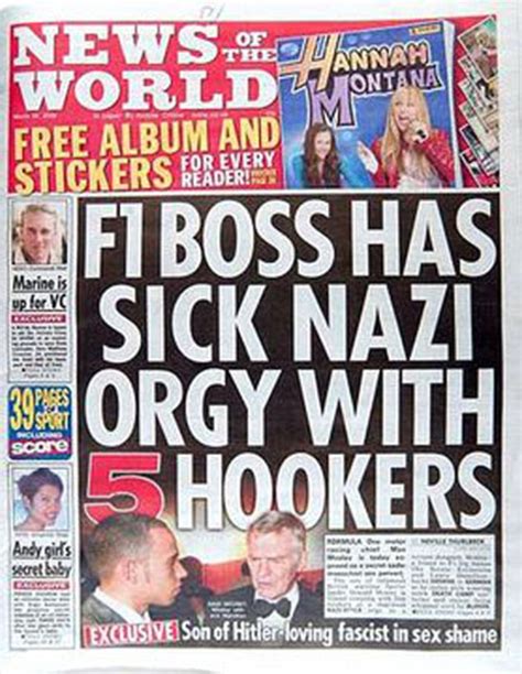Lest We Forget The Orgy That Max Mosley Wants To Censor Daily Mail