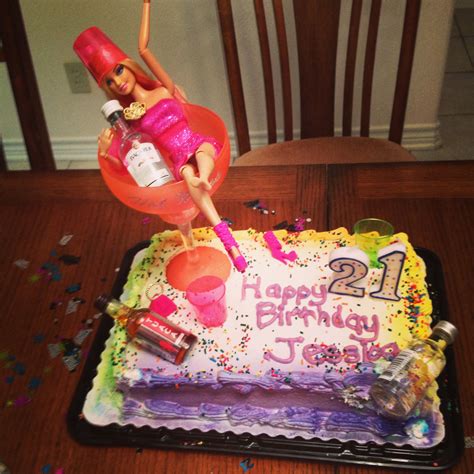 Funny 21st Birthday Cakes For Her