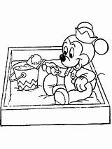 Coloring Sandbox Pages Disney Baby Color Kids Getdrawings Getcolorings sketch template
