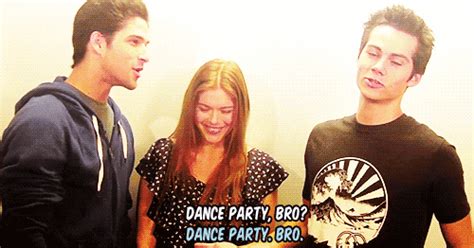 teen wolf dancing find and share on giphy