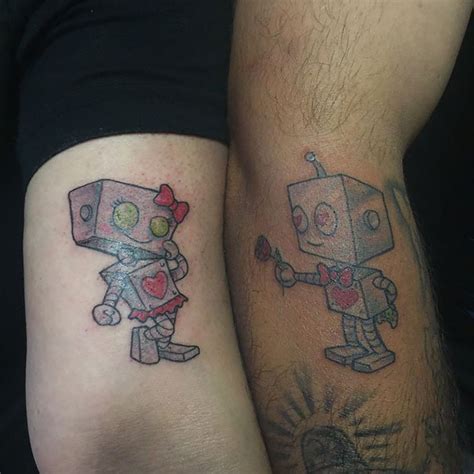 20 Matching Couple Tattoos For Lovers That Will Grow Old Together