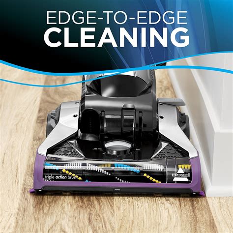 edge  edge cleaning bissell  cleanview rewind deluxe upright bagless vacuum vacuum