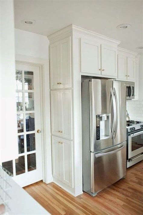 cabinets  fridge kitchencabinetsideaslayout kitchen cabinets decor kitchen cabinet