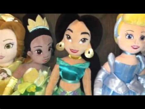 princess plush doll collection disney youtube