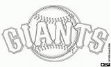 Giants Francisco San Logo Coloring Pages sketch template