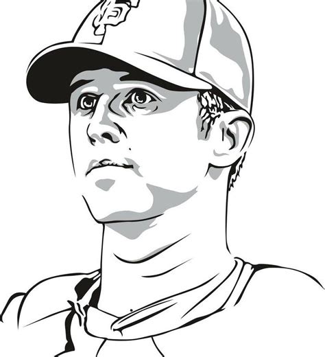 kids creative  baseball coloring pages