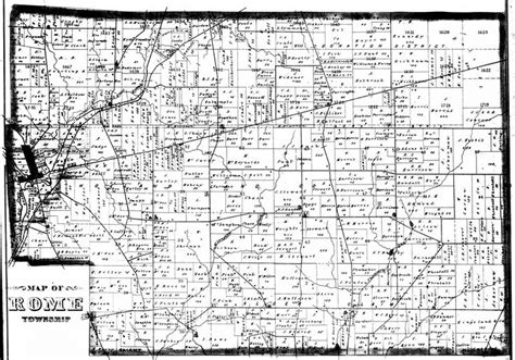pennsylvania crawford county rome twp ownership map map crawford
