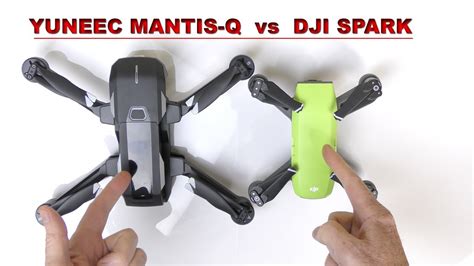 yuneec mantis   dji spark  drone    drone review  price comparison