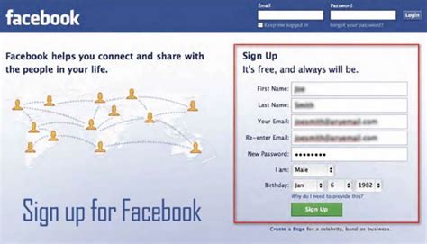 facebook login sign   account