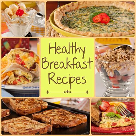 healthy breakfast recipes everydaydiabeticrecipescom
