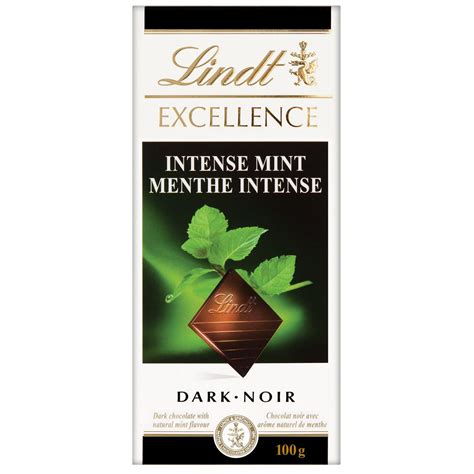 lindt excellence intense mint chocolate bar walmart canada