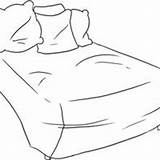 Cama Travesseiro Travesseiros Dormindo Menino Tudodesenhos sketch template