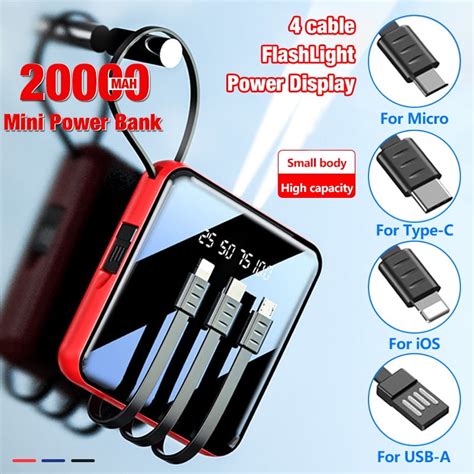 mini power bank mah portable    fast charging power bank