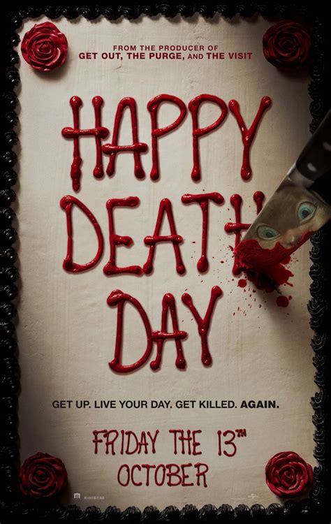 happy death day  poster  trailer addict