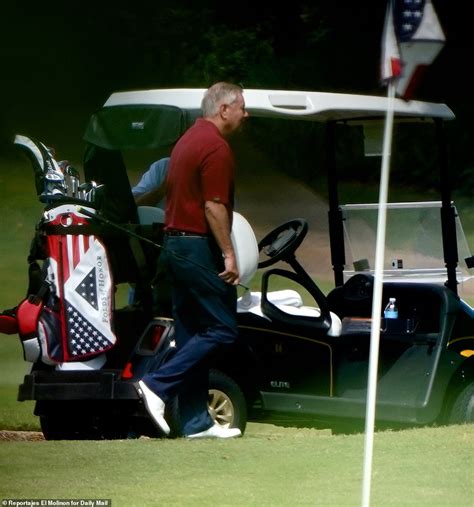 lindsey graham pictured golfing  donald trump  trump international  west palm beach