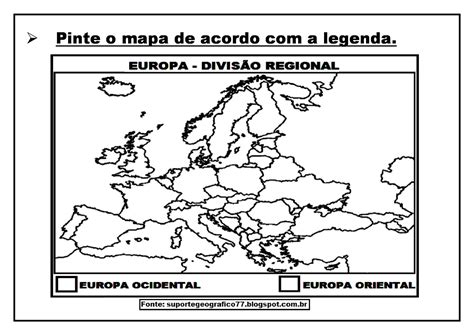 suporte geografico europa atividades  mapas
