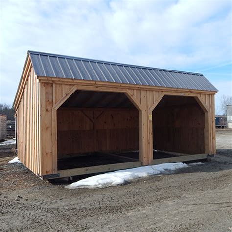 horse stall kits prefab run  sheds livestock shelter