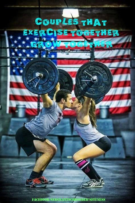 couples that exercise together grow together crossfit couple mommy