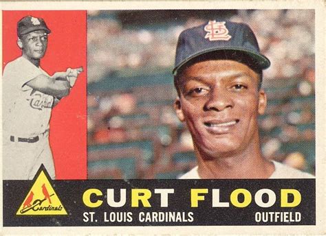 curt flood pioneer baseball cards baseball baseball cards  sale