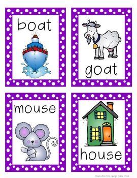 rhyming picture cards  printables rhyming pictures rhyming