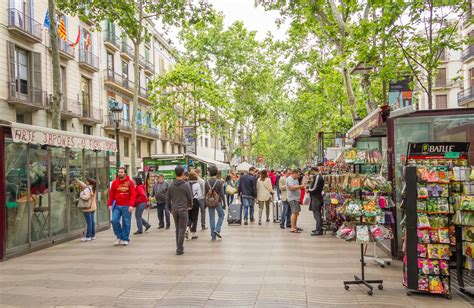 las ramblas   famous street  barcelona traveldiggcom
