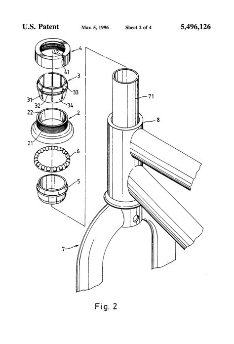 patent  bicycle front fork mounting structure google patents