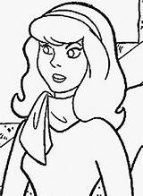 Doo Scooby Coloring Daphne Pages Blake Getdrawings sketch template