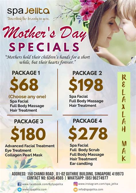 mothers   special    moms  relax  indulge